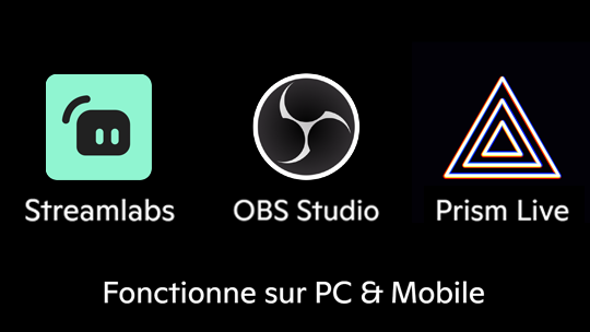 Compatible avec toutes les applications de streaming